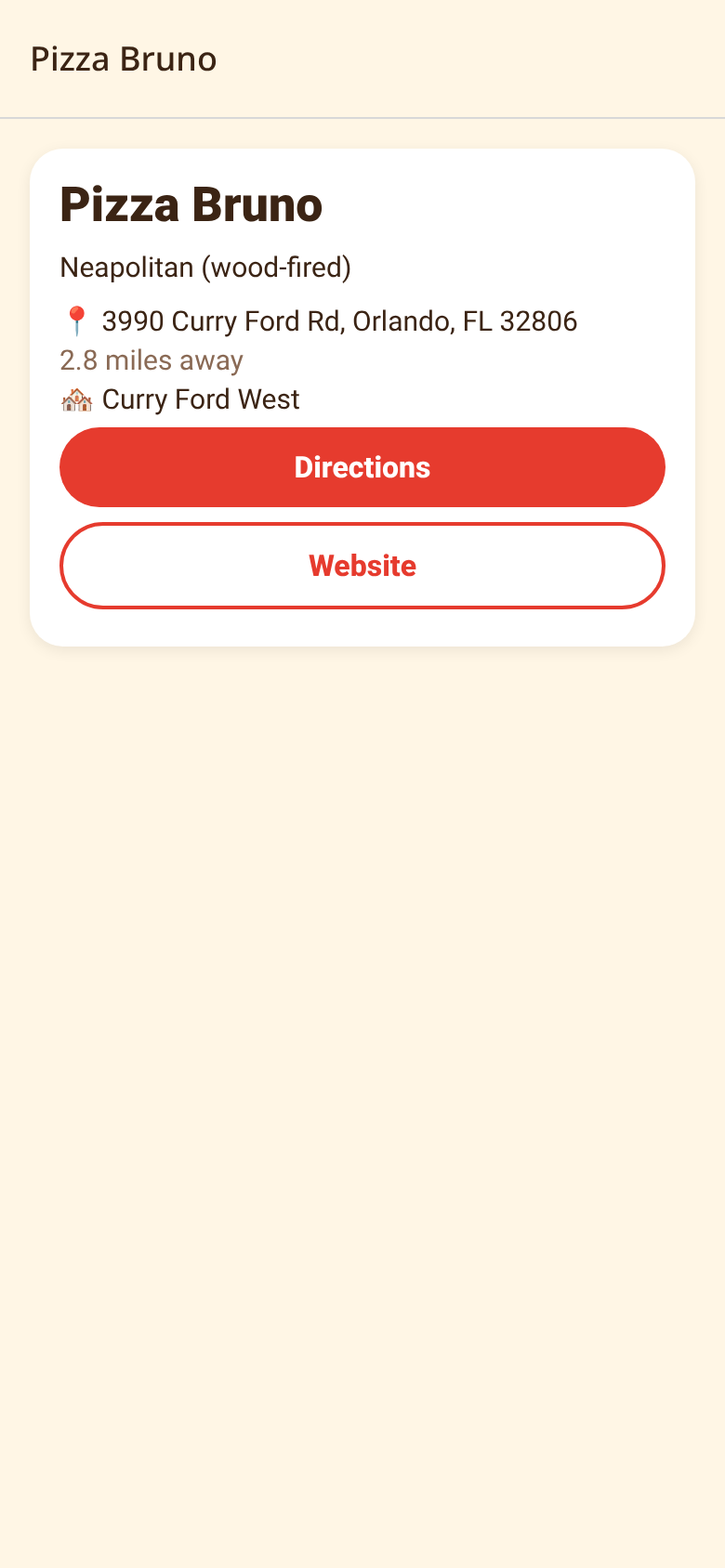 Shop page